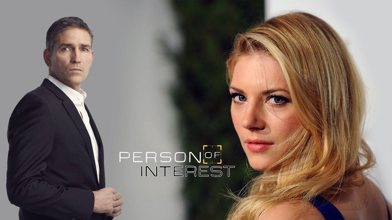 John Reese (Jim Caviezel) and Frankie Wells (Katheryn Winnick). Person of Interest 