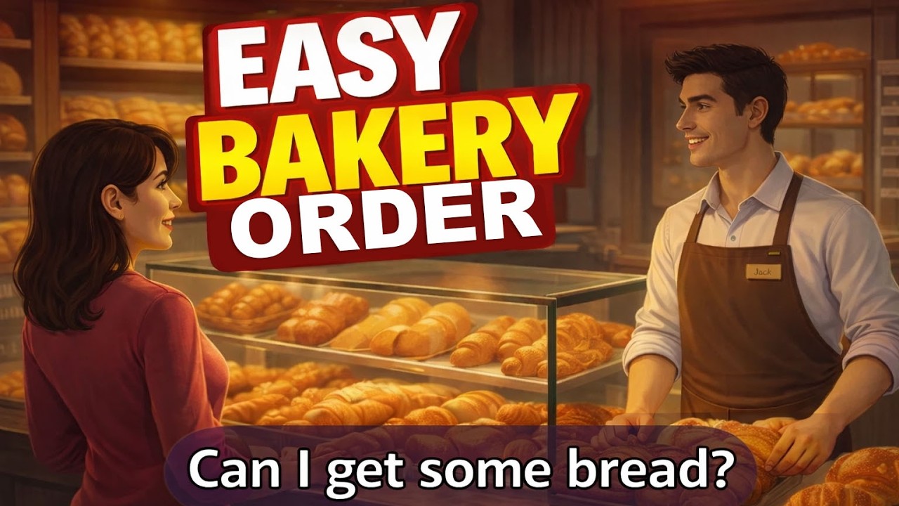 What Do You Say at a Bakery? | Easy English Podcast | Slow English
