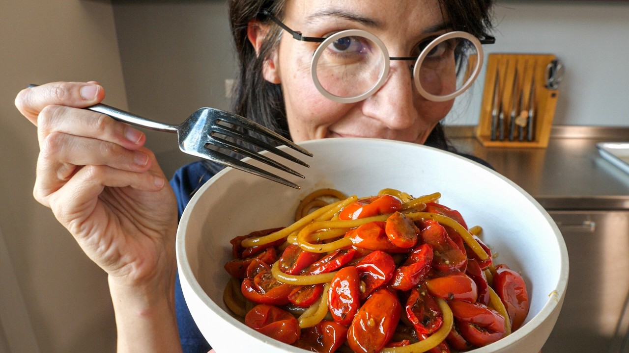 Lo SPAGHETTO AL POMODORO che vi svolta l'esistenza 🍝