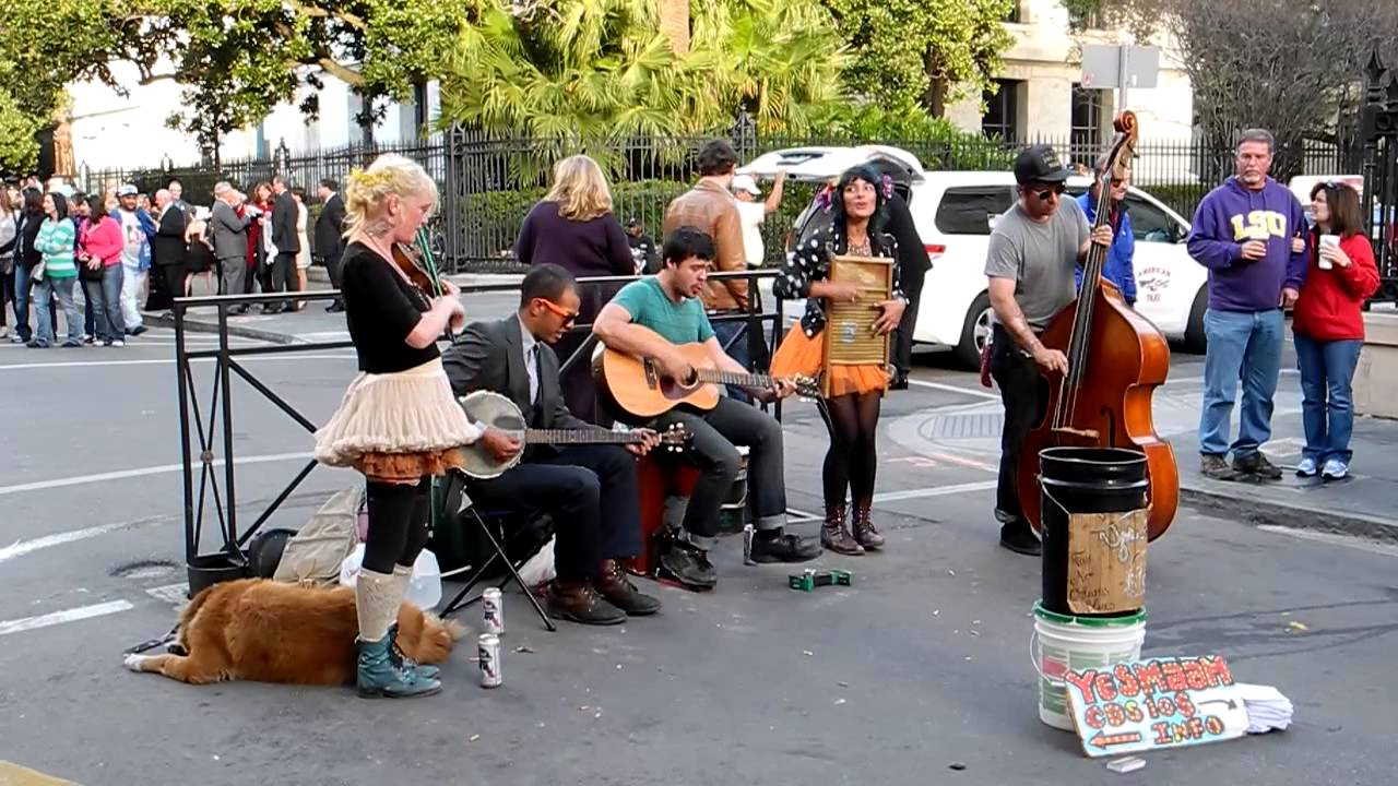 Nowy Orlean - kapela uliczna