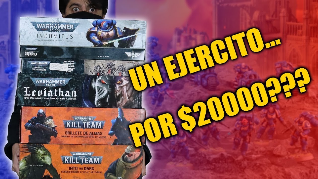 &iquest;Cu&aacute;nto CUESTA jugar WARHAMMER 40k? &iexcl;Descubre los PRECIOS de las MINIATURAS!