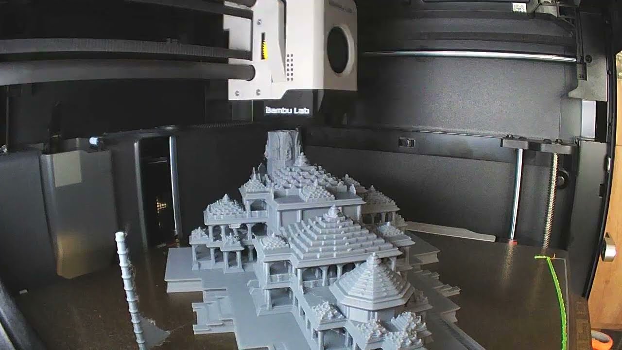 Printing Ayodhya Ram Mandir 3D Model
