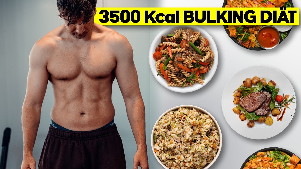 Meine 3500 Kcal Bulking Diät