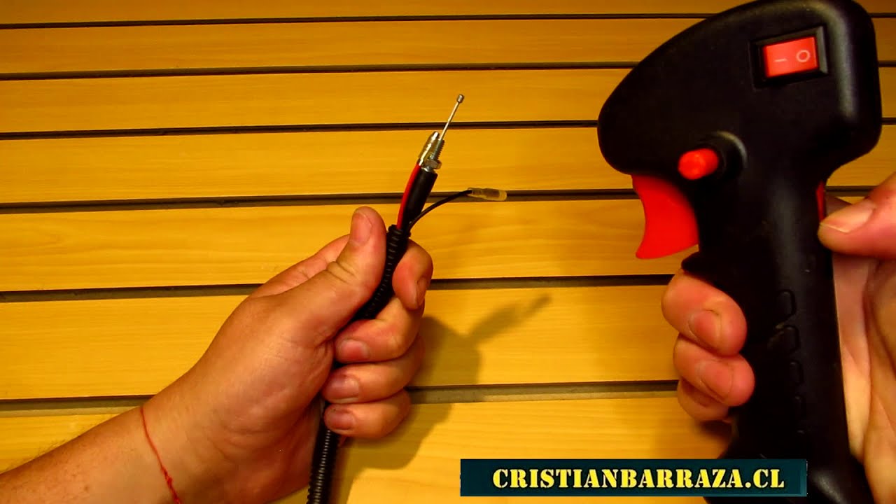 XINOU Mando acelerador DESBROZADORA con bot&oacute;n de encendido CB