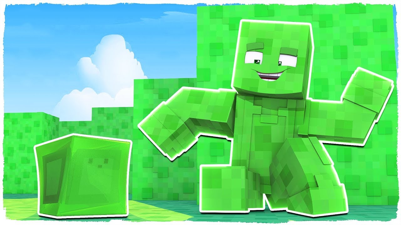 👉 ¡ME DISFRAZO DE SLIME! - MINECRAFT