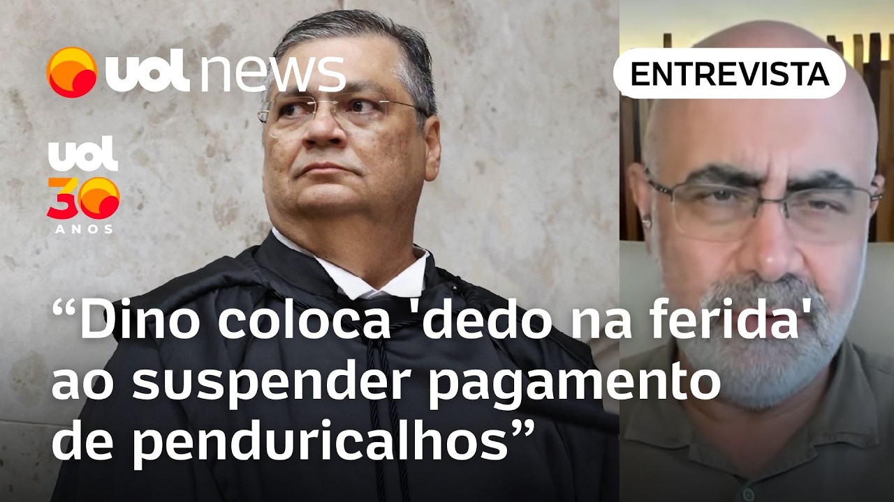 Dino coloca 'dedo na ferida' ao suspender pagamento de penduricalhos, diz professor