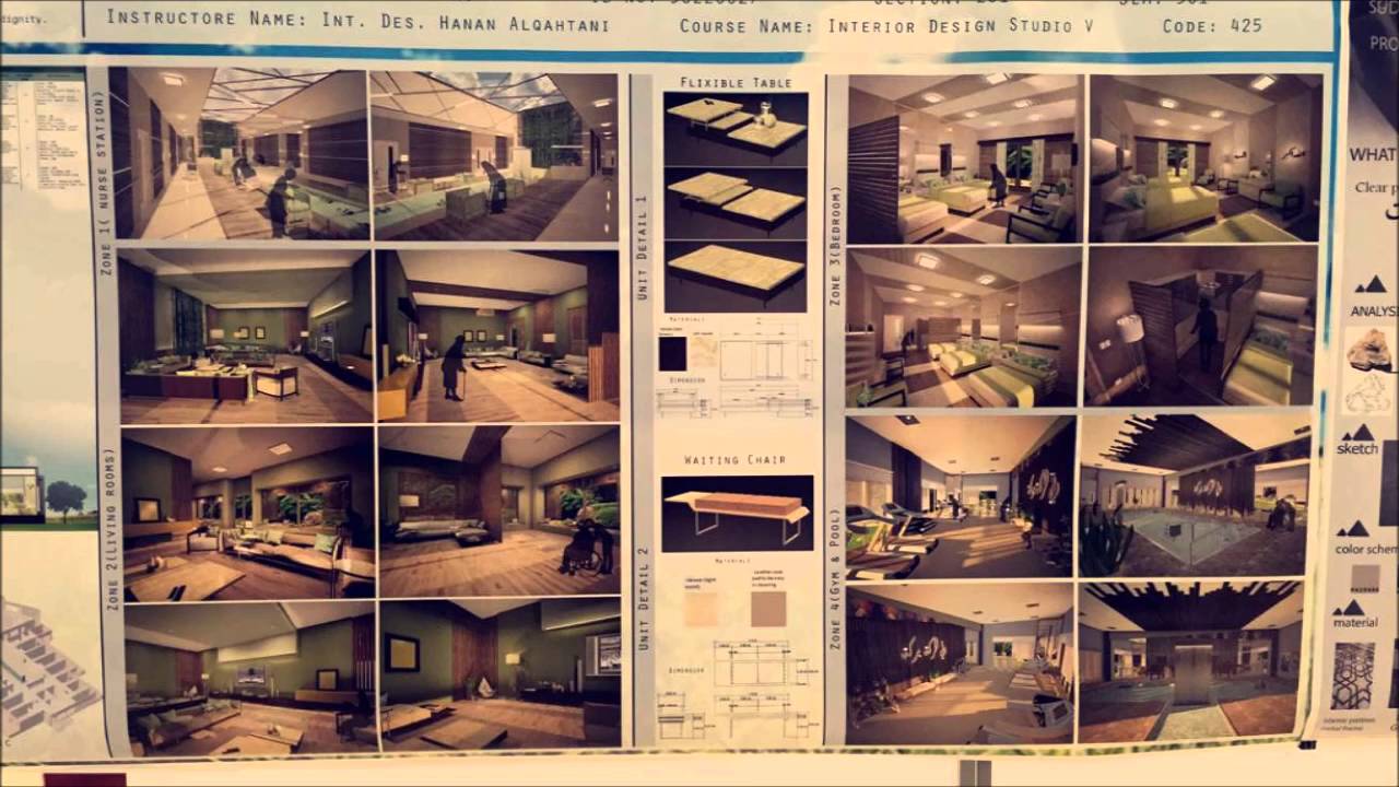 مشاريع تخرج طالبات تصميم داخلي كلية الجبيل الجامعية | #سناب_فنون_معمارية fnonc