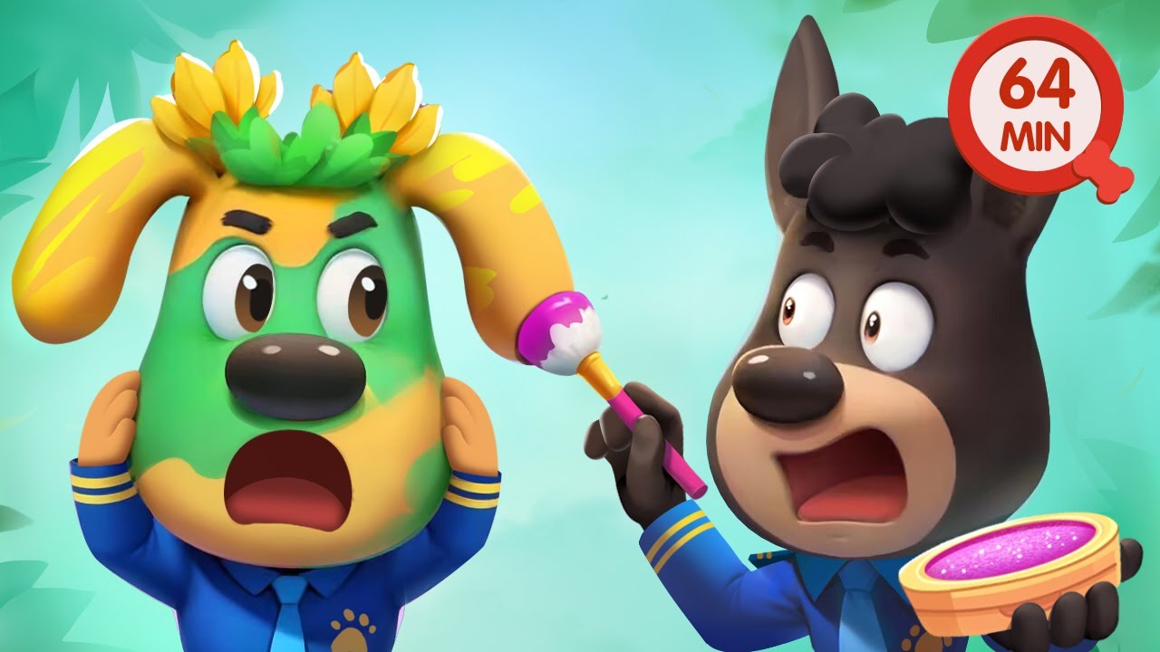 Police Disguise Lesson | Funny Kids Cartoons | Kids Videos for Kids | Sheriff Labrador