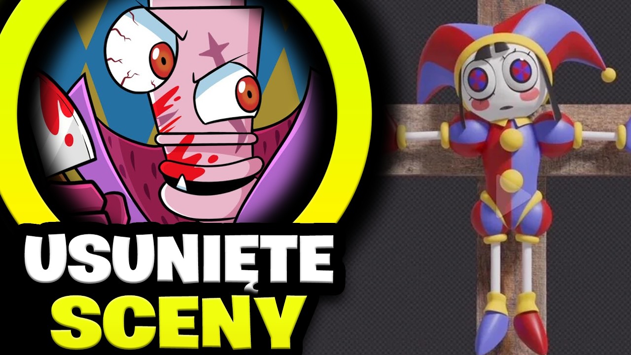 USUNIĘTE SCENY z 3 ODCINKA THE AMAZING DIGITAL CIRCUS *sekrety* | CYFROWY CYRK