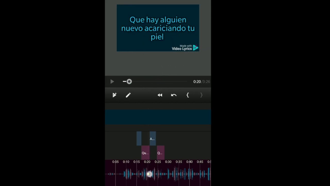C&oacute;mo crear un v&iacute;deo con letras de canciones