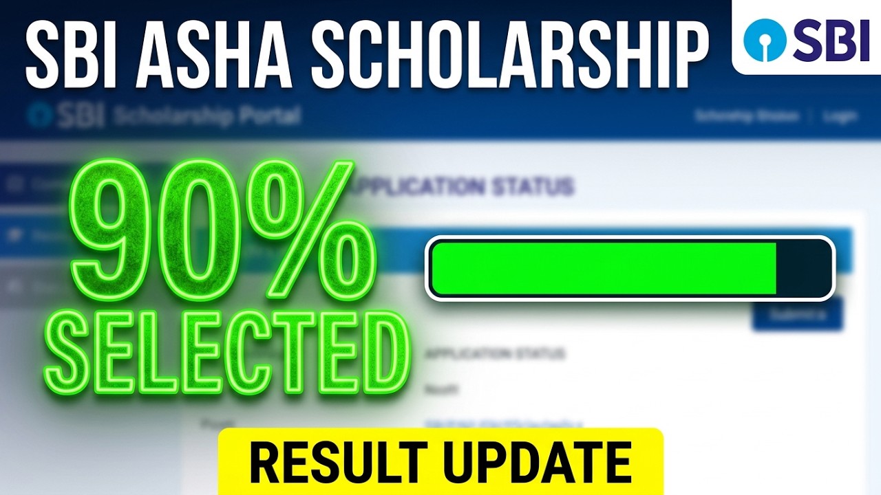 Waiting for approval from sponsor meaning ? SBI Platinum Jubilee Asha Scholarship Result New Update