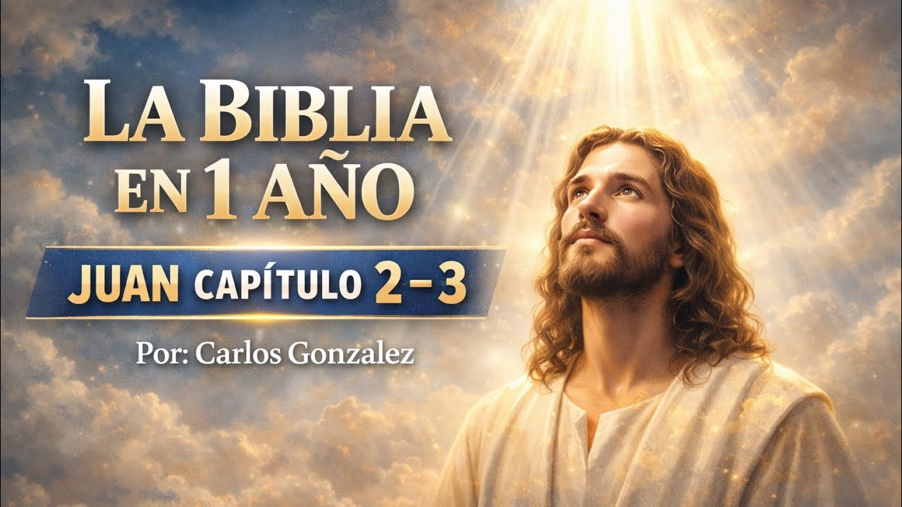 La Biblia en 1 Año (episodio 2) | Juan - Capítulo 2-3