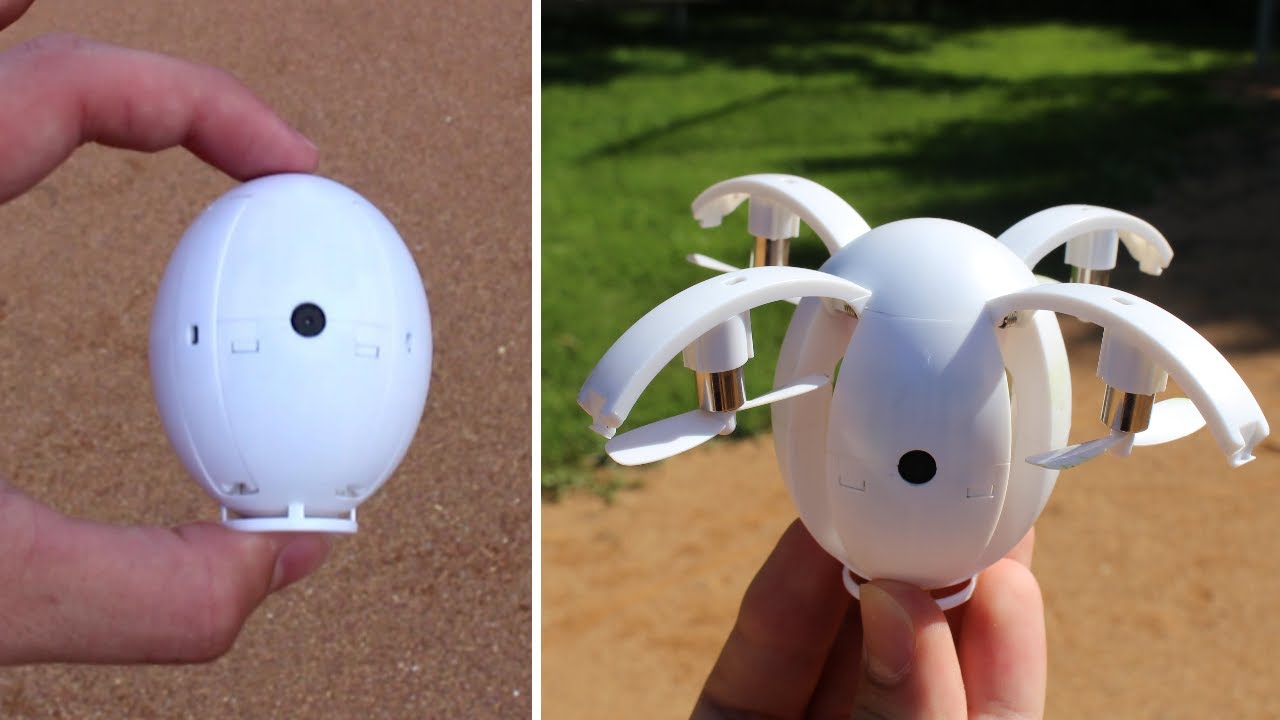 The Flying EGG Drone With FPV - KaiDeng K130 Alpha Drone Review