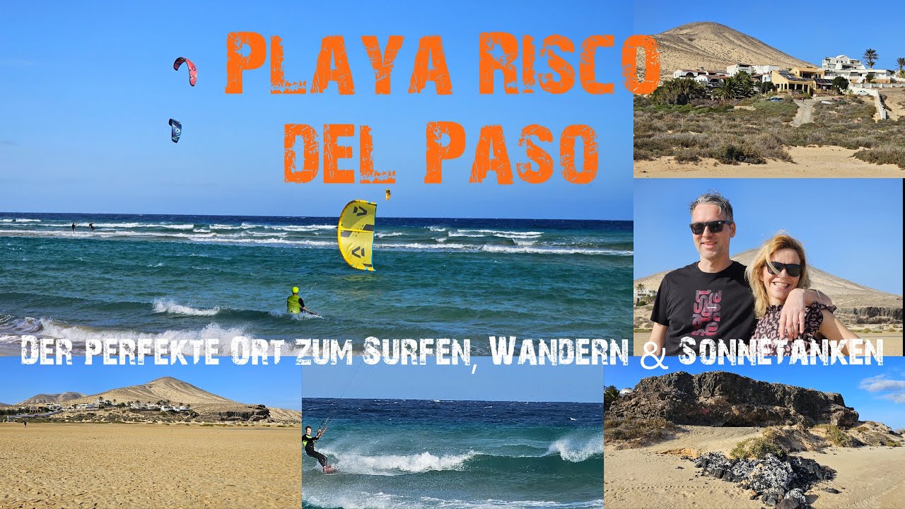 Fuerteventura Strände Playa Risco del Paso - perfekt für Windsurfen Kitesurfen & Wandern surf beach