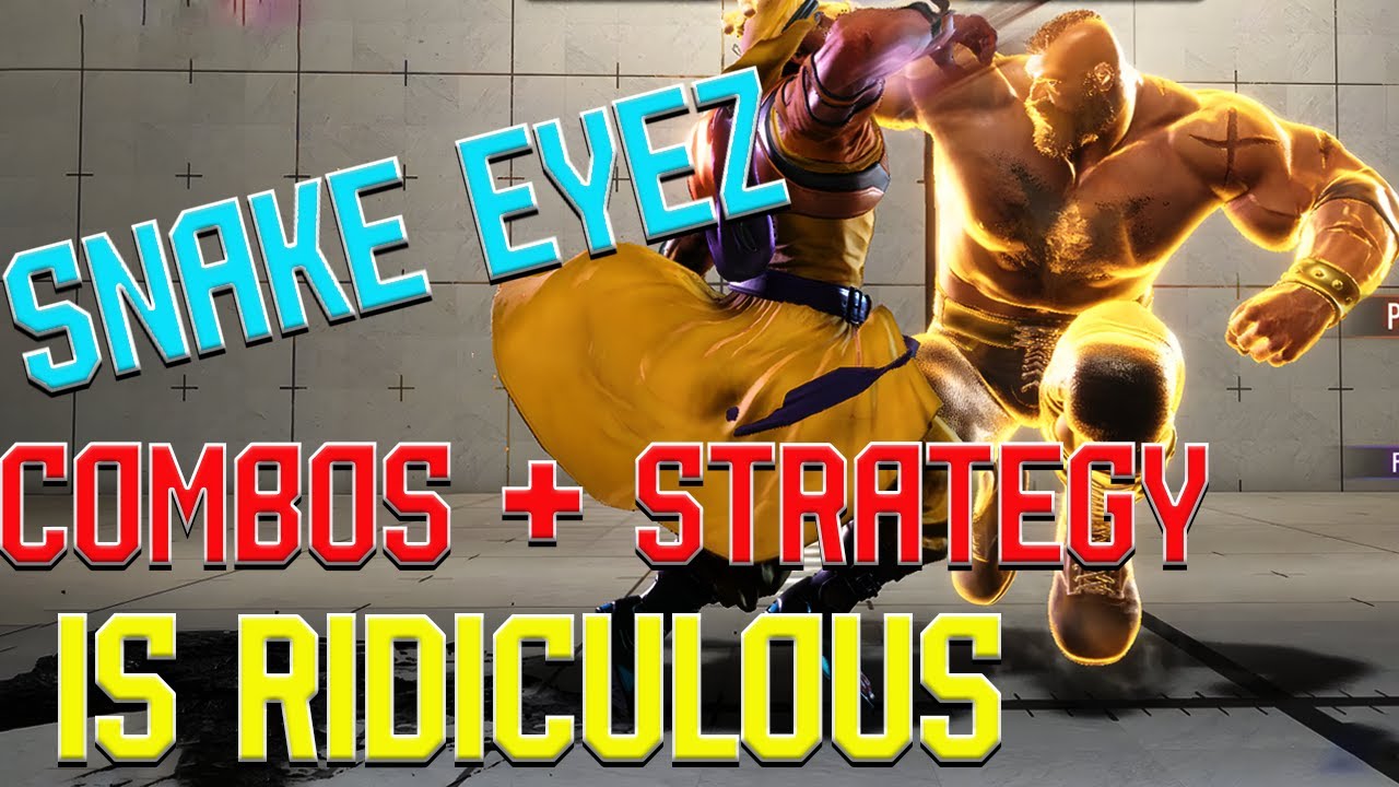 Street Fighter 6 🔥 Snake Eyez Zangief Combos + Strategies Is Ridiculous !