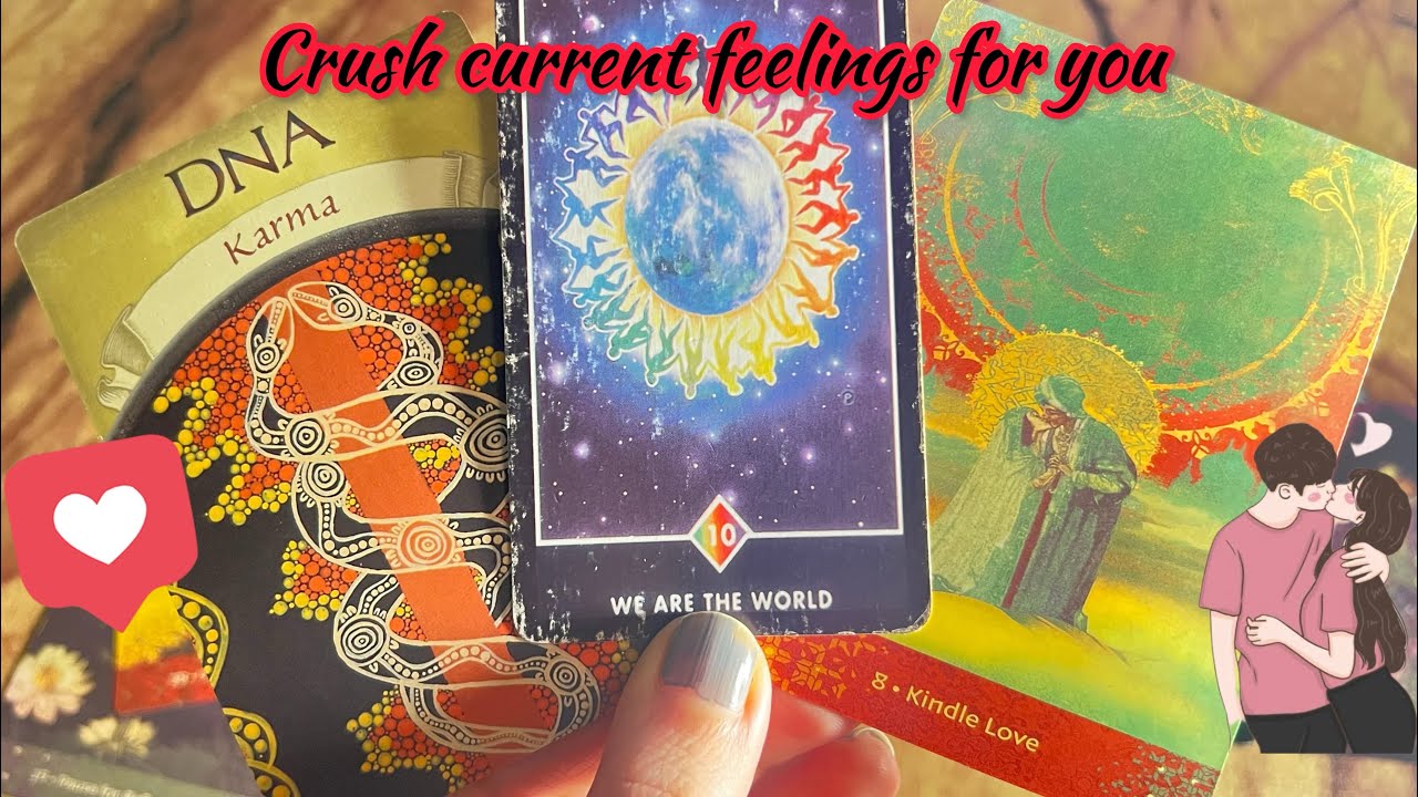 Crush Current feelings/ emotions for you❤️‍🔥 Crush current feelings | Hindi tarot card