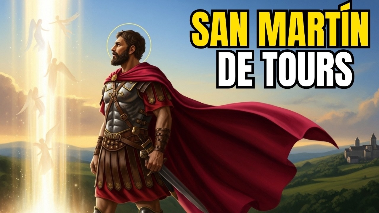🧥 SAN MARTÍN DE TOURS: Cortó su CAPA para Dar a un Mendigo y ERA CRISTO Disfrazado 👑