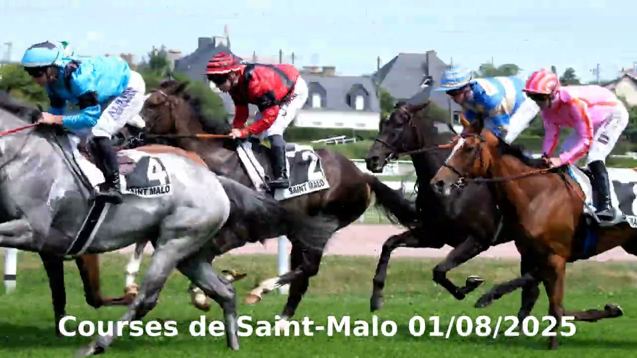 Courses de chevaux Saint-Malo 01 août 2025