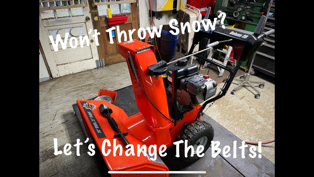Ariens Deluxe 28 Snowblower Belt Replacement