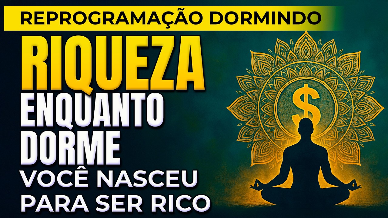 MILIONÁRIO POR DENTRO E POR FORA – REPROGRAMAÇÃO COM DECRETOS PARA OUVIR DORMINDO