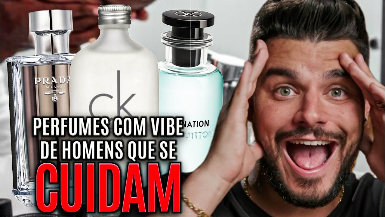 Perfumes com cheiro de LIMPEZA! Fragr&acirc;ncias para homens vaidosos!