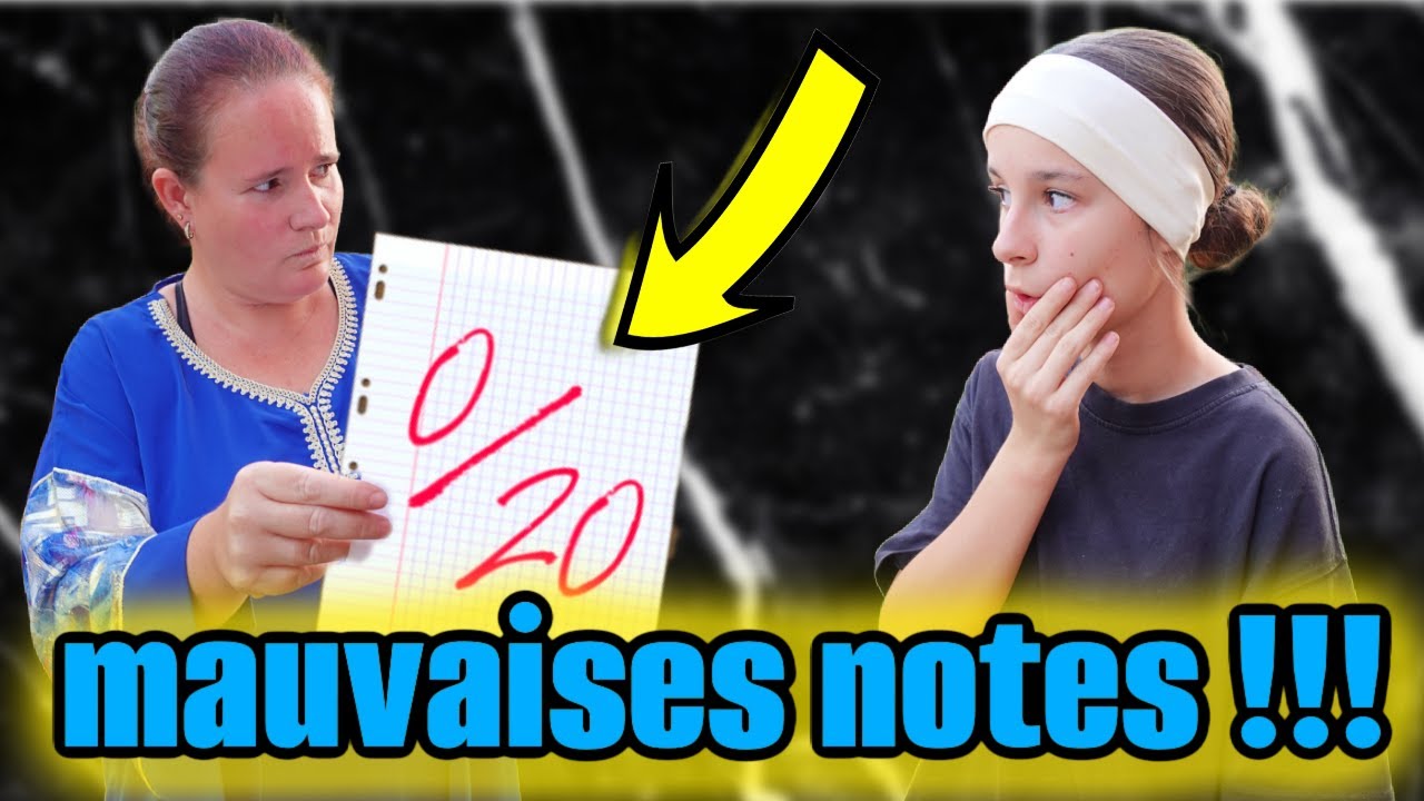PRANK :ON REÇOIT LES NOTES DE ALICYA , C'EST CATASTROPHIQUE !!!!