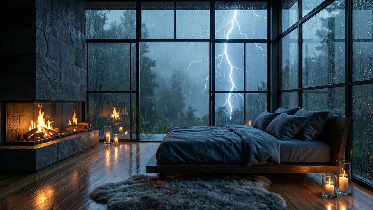 Extreme Rain and Thunder: High Quality Audio for Deep Rest