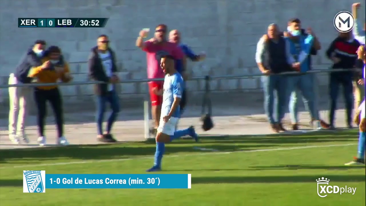 Resumen Xerez CD 2-0 UB Lebrijana (14-03-2021)