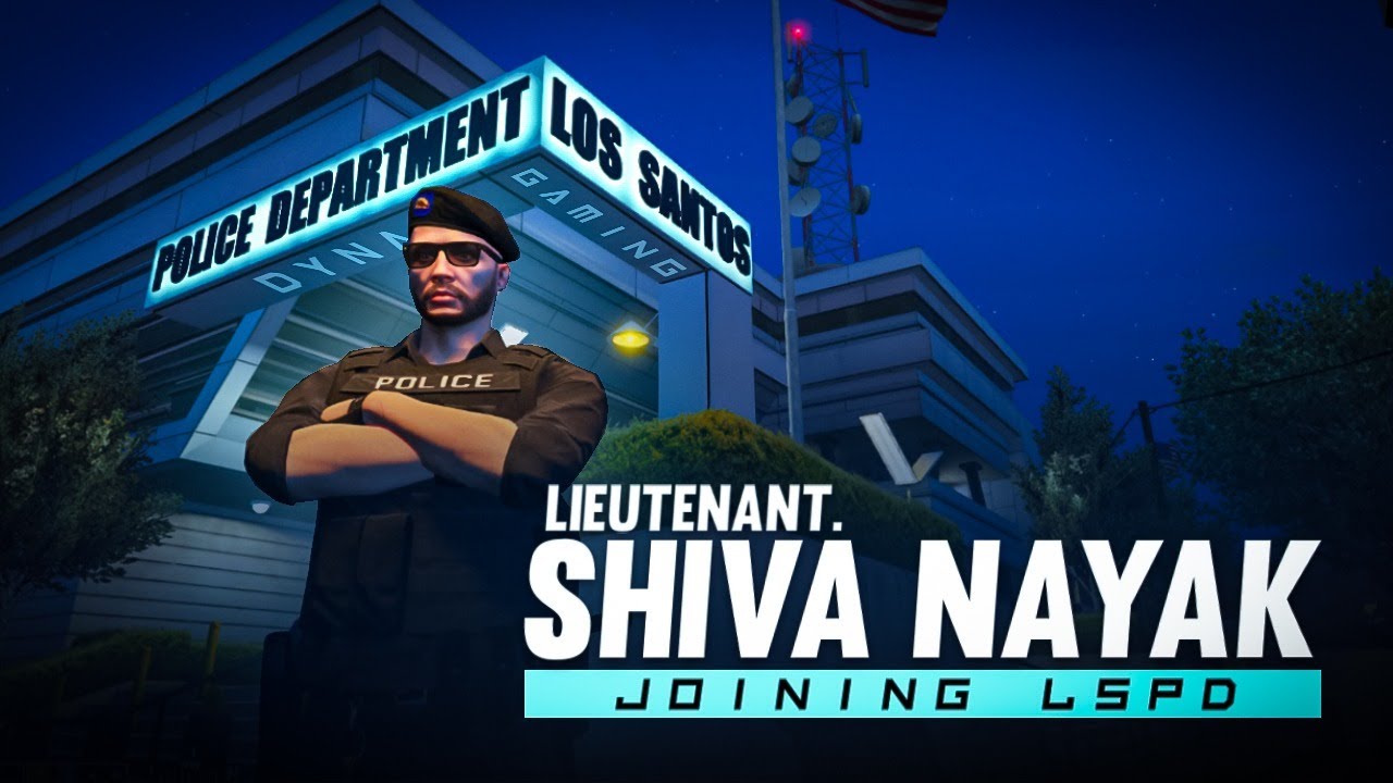 LIEUTENANT SHIVA NAYAK CATCHING CRIMINALS | GTA ROLEPLAY LIVE WITH DYNAMO GAMING
