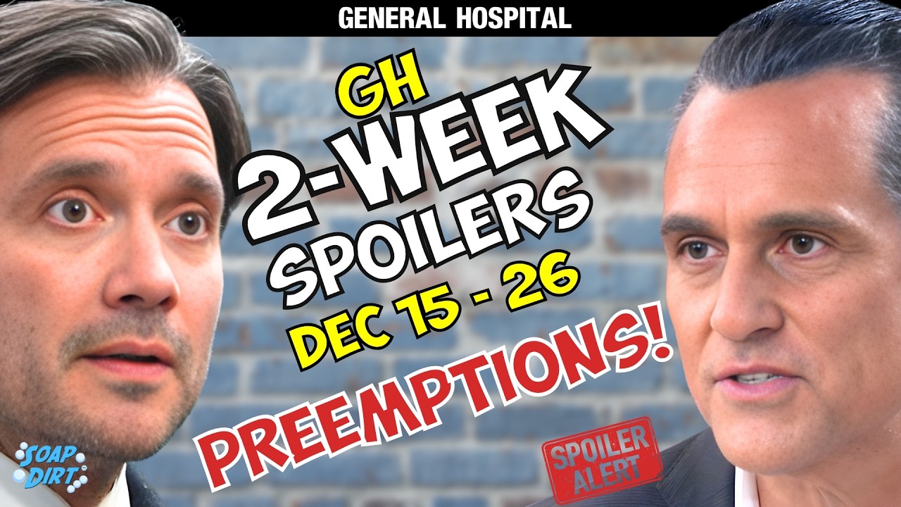 General Hospital 2-Week Spoilers Dec 15-26: Dante Rants & Sonny Makes Demands | Soap Dirt