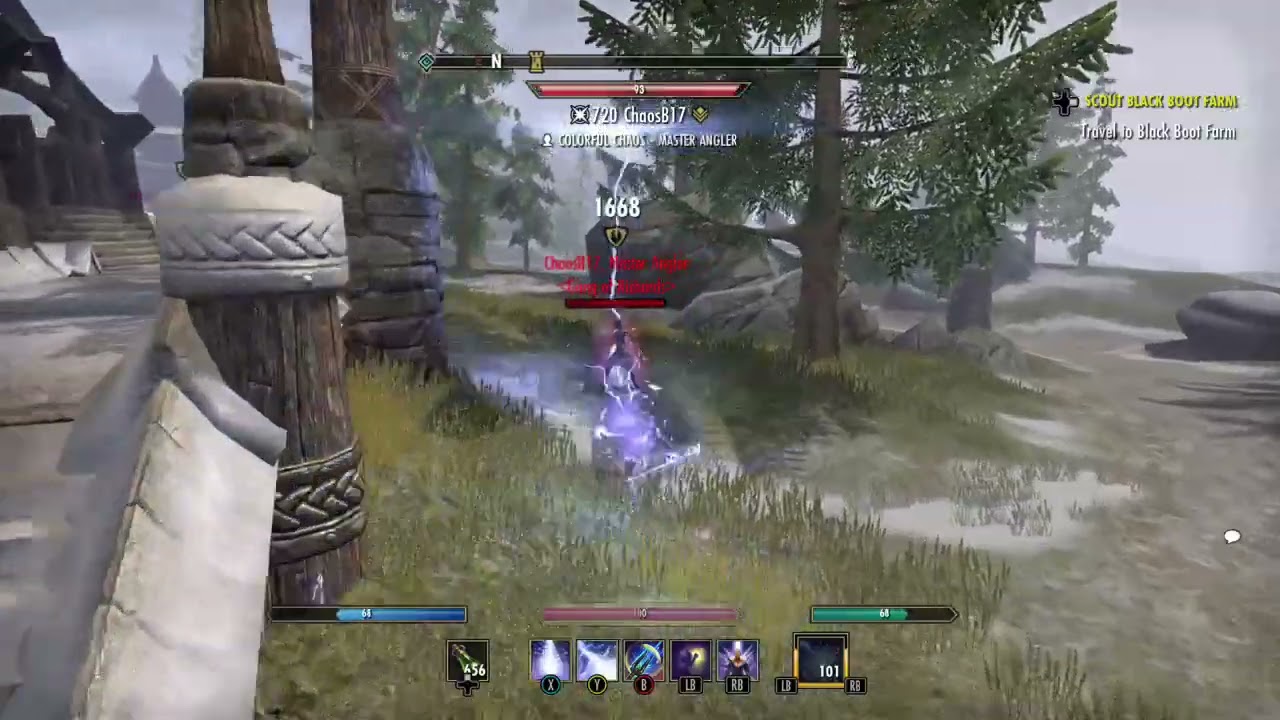 ESO ganked 3 ad at bruma 4/9/18