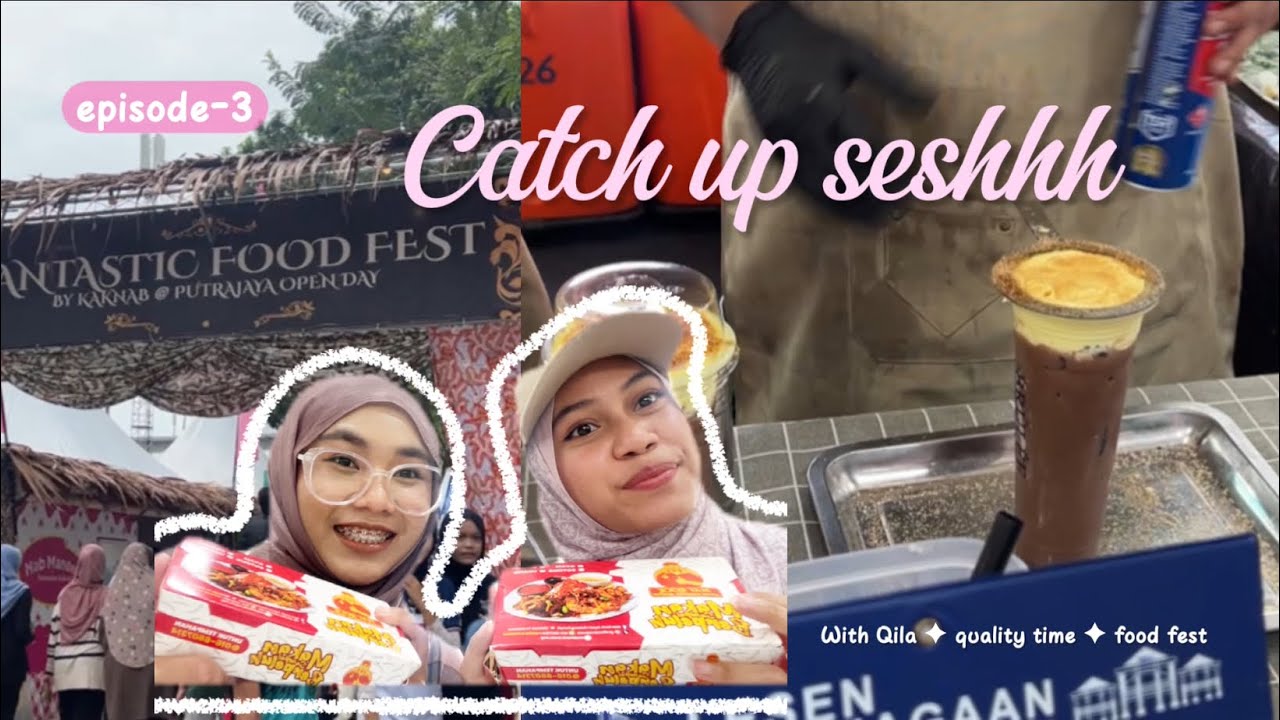 PERGI FOOD FEST PUTRAJAYA SEBELUM PUASA 2026!!!