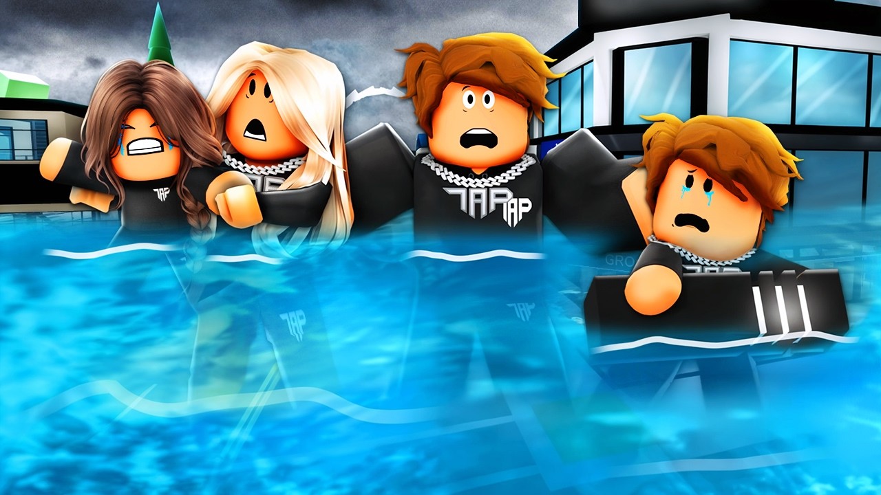 Our Family Survived THE FLOOD in Brookhaven RP..
