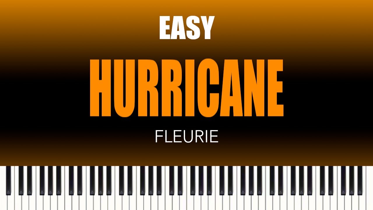 Fleurie - Hurricane | EASY Piano Cover