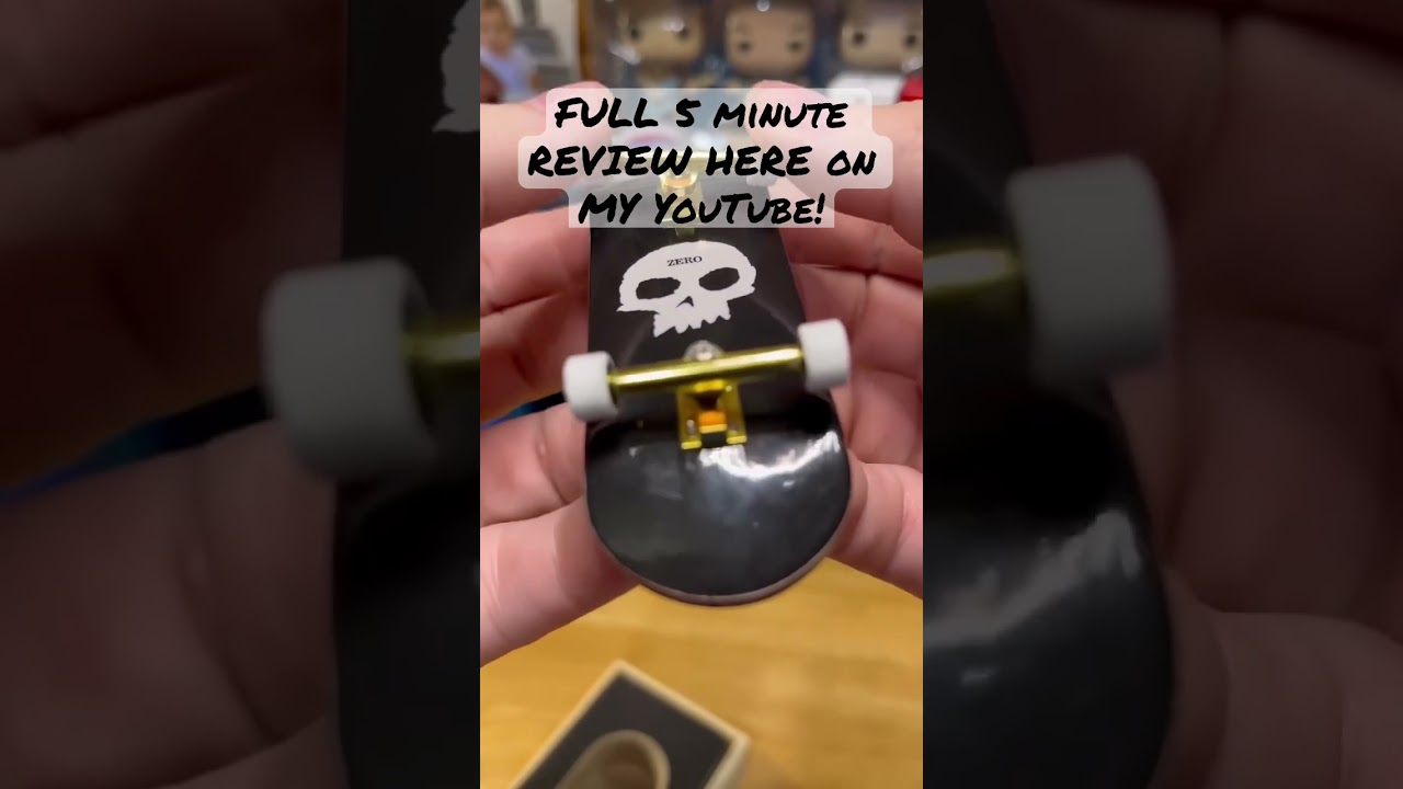 Have you seen my full review in the new #techdeck #proseries #fingerboard ?? #fingerboarding