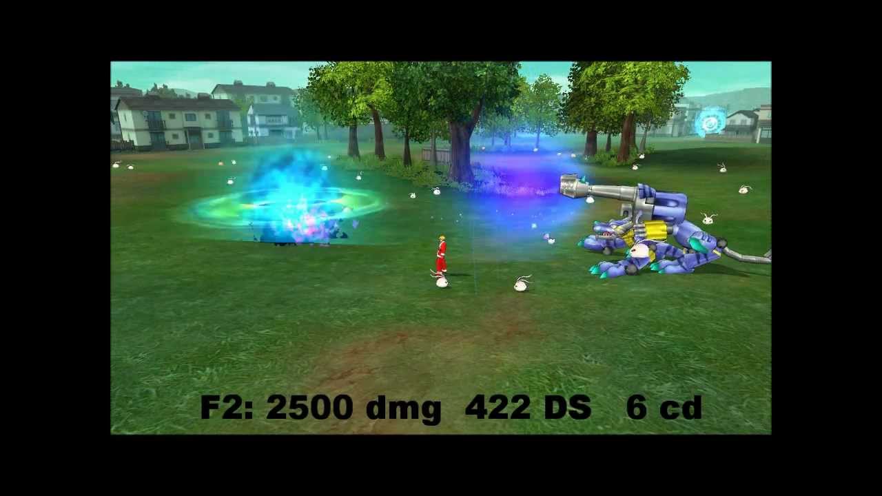 Digimon Masters Online - Gabumon - all evolutions and attacks