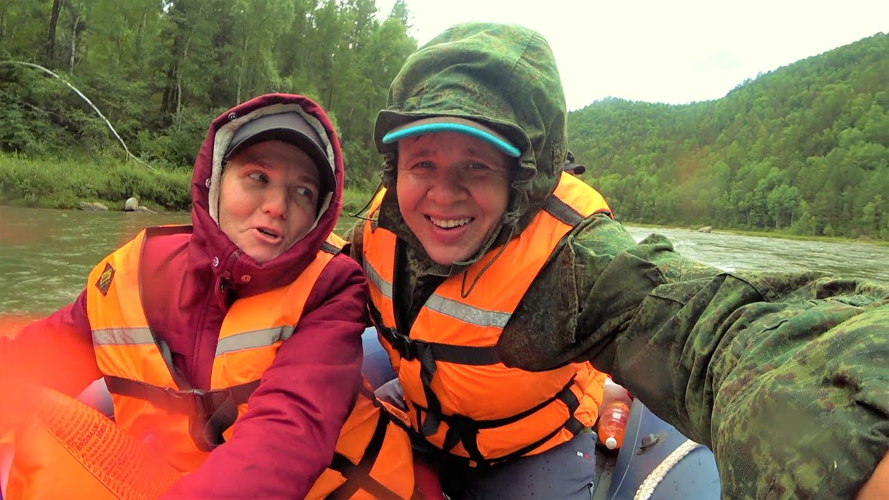 Речные приключения. Семейный экстрим. Классно отдохнули.