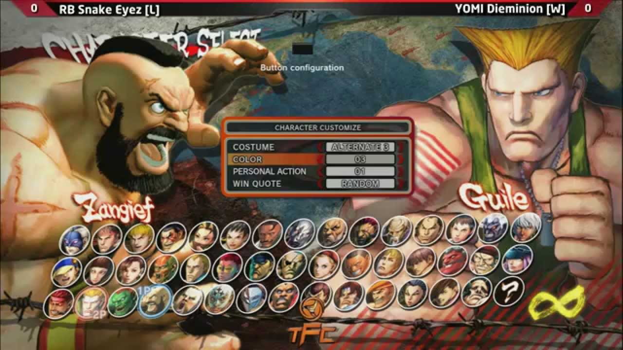 The Fall Classic 2015 - USF4 - Grand Final - RB Snake Eyez (Zangief) vs YOMI Dieminion (Guile)