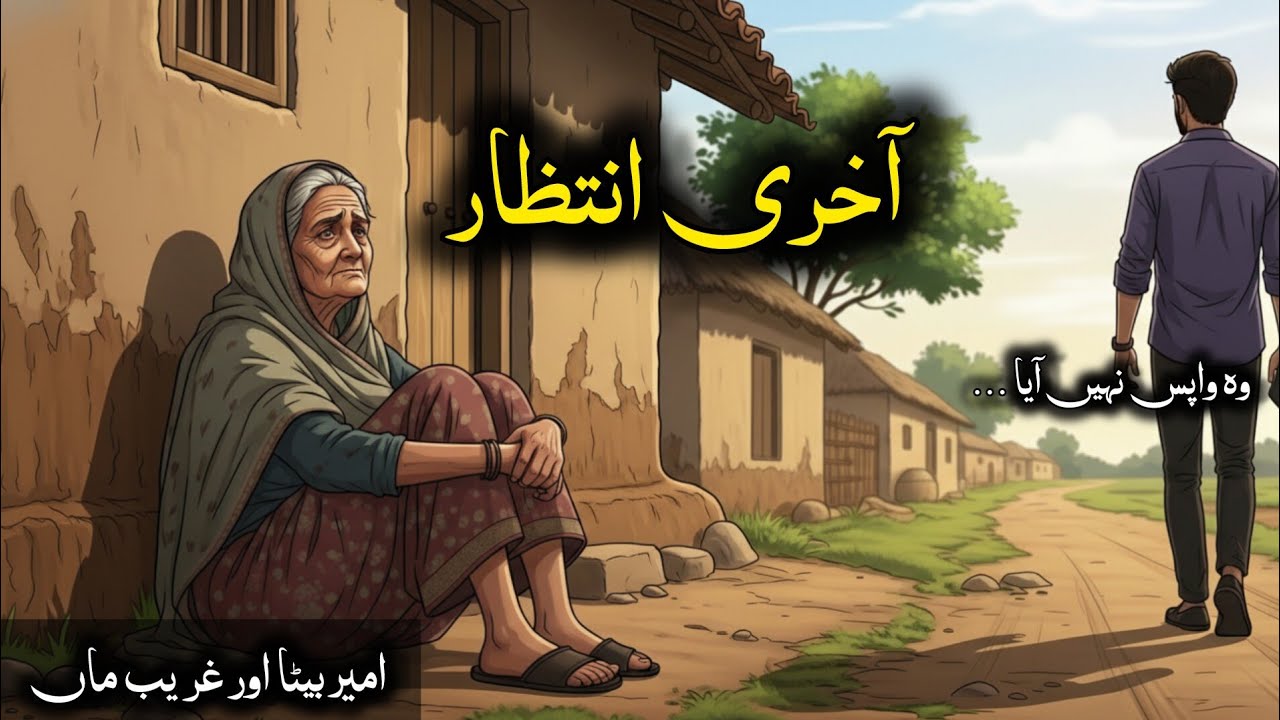 Ameer Beta, Ghareeb Maa 💔 Intezaar Reh Gaya | Hindi/Urdu Moral Story 