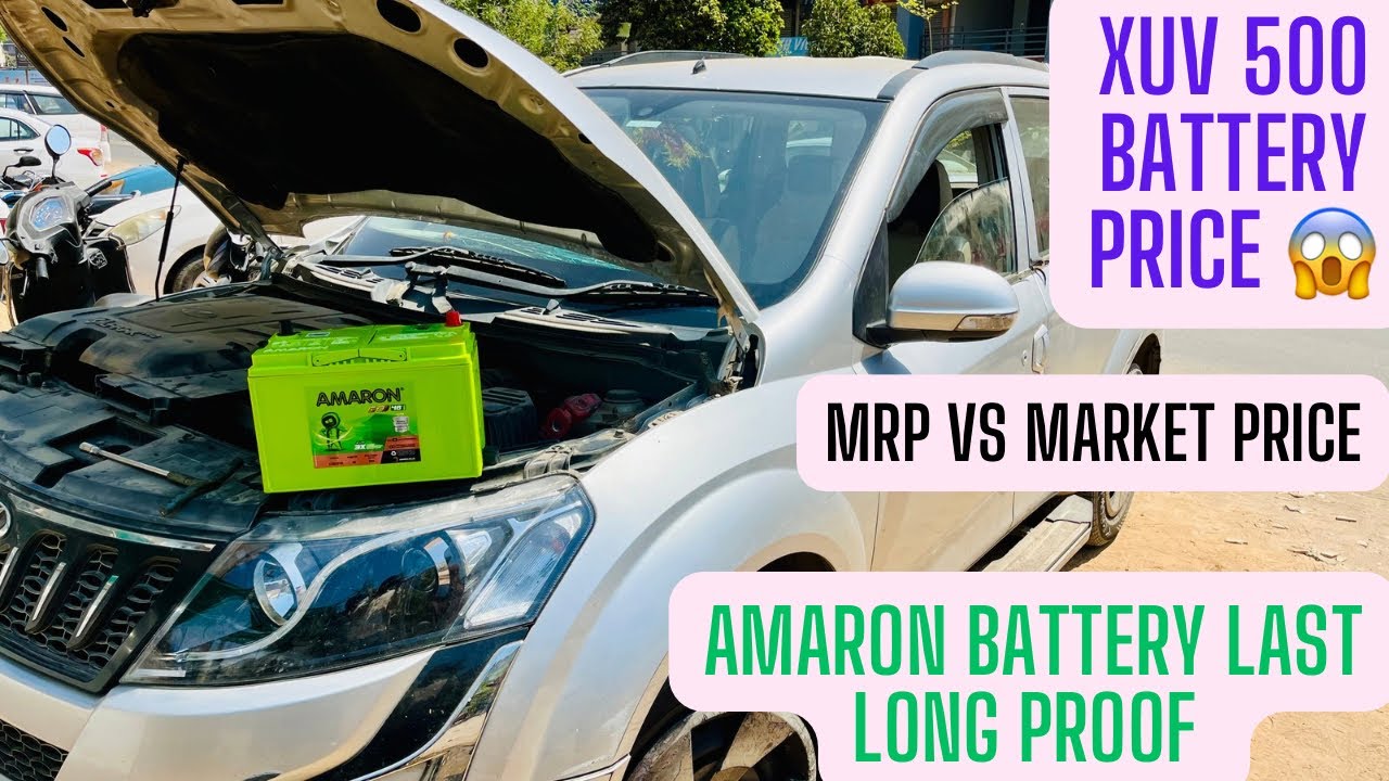 Mahindra XUV 500 Battery Change With Price #xuv500 #xuv700