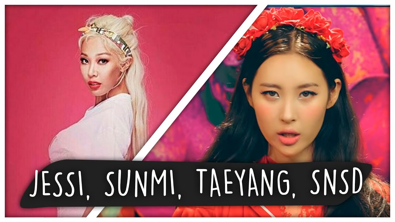 REACT JESSI, SUNMI, TAEYANG, SNSD (K-POP)