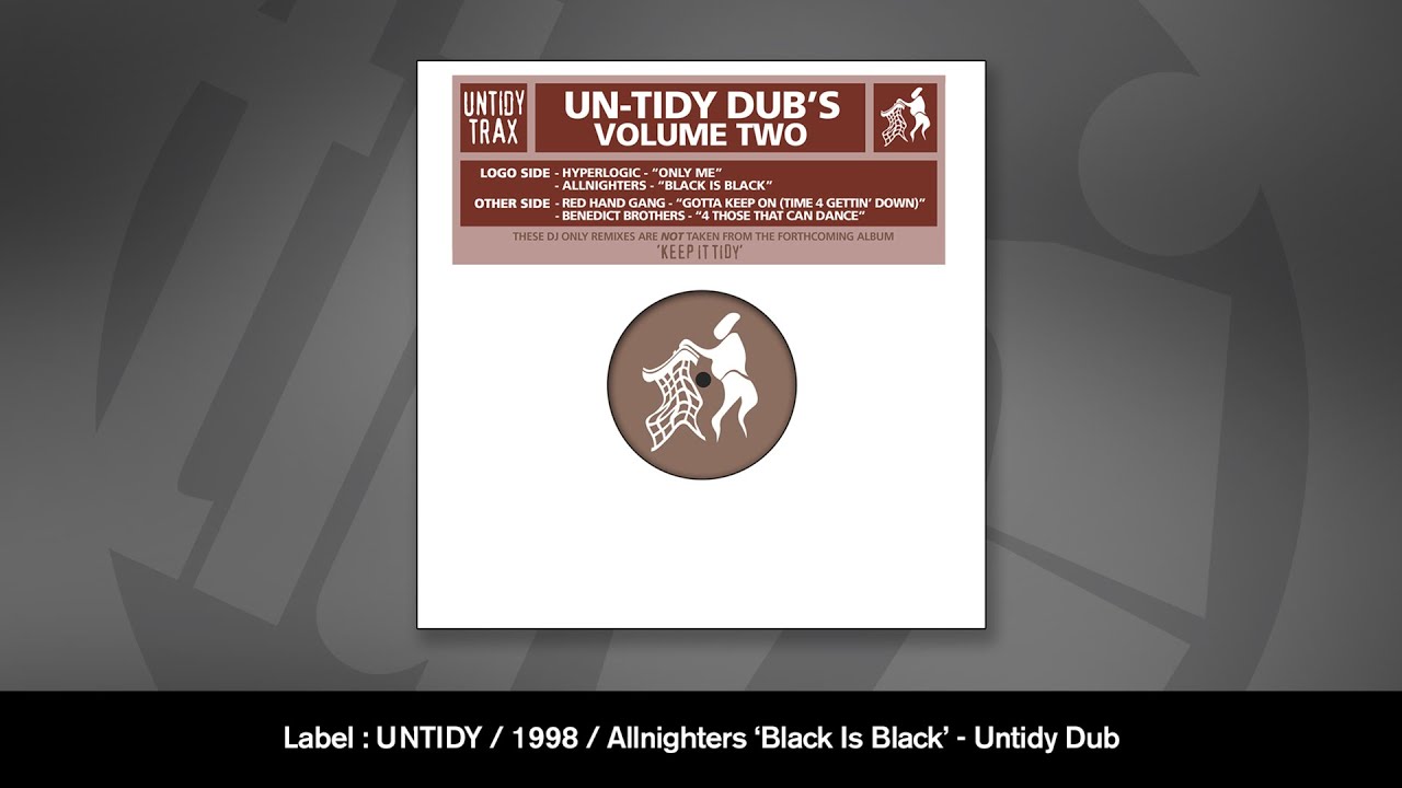 Allnighters - Black Is Black (Untidy Dub)