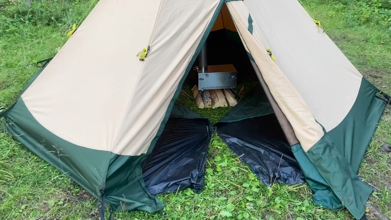 Первое знакомство с титановой печкой для палатки Winnerwell Fastfold Plus Nested Pipe Medium