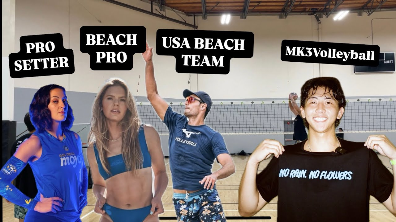Volleyball Open Gym with AVP BEACH PROS!