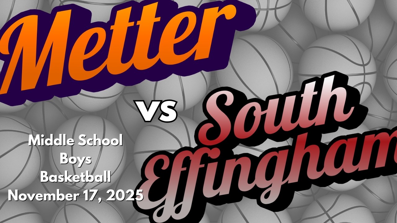 Metter MS Boys BB vs South Effingham MS