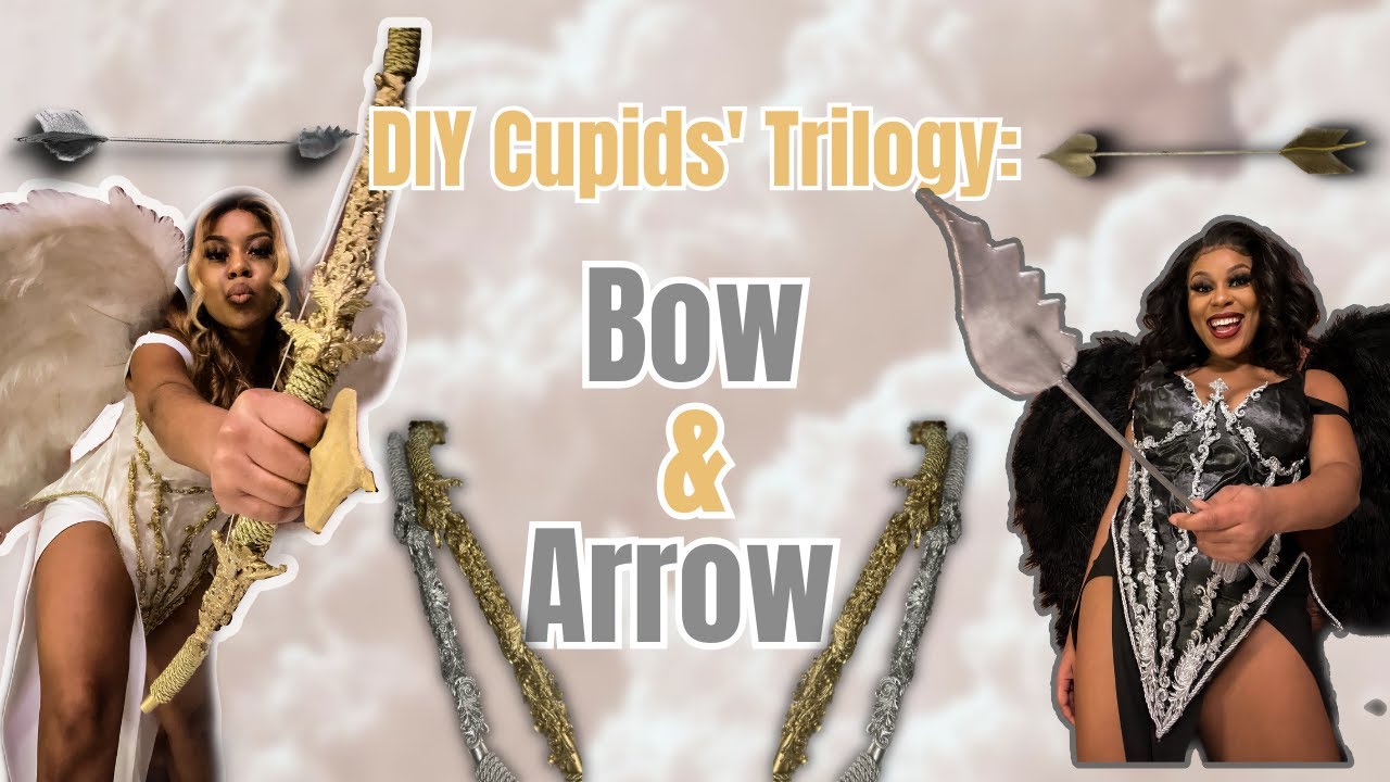 DIY Cupids' Trilogy | How to Make a Baroque Bow and Arrow