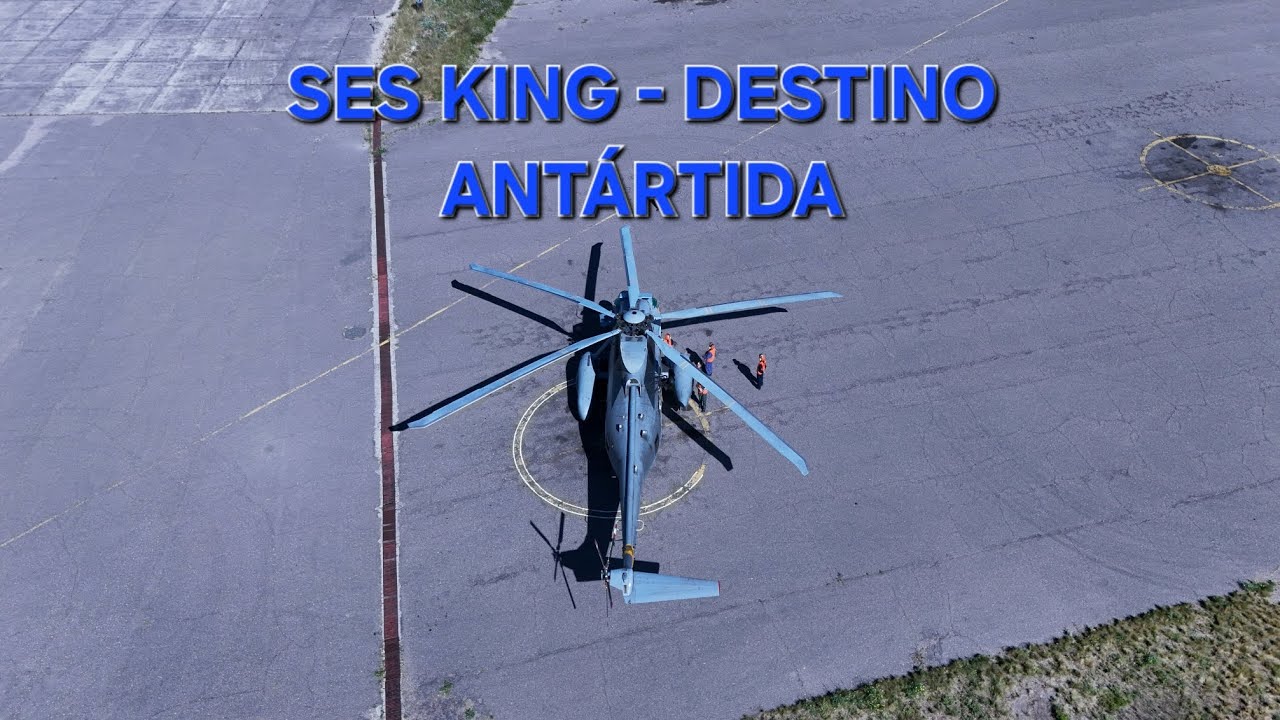 Aviación Naval Argentina – Sea King rumbo a la Campaña Antártica de Verano