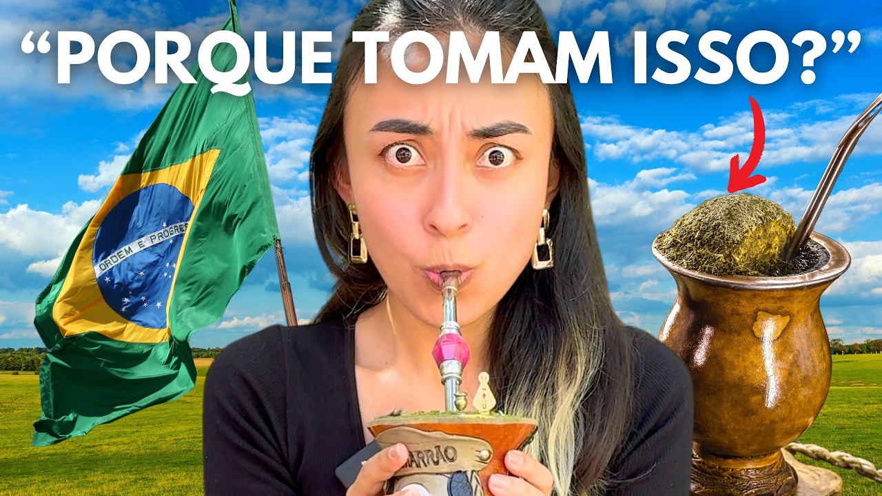 Gringa PROVANDO Chimarrão + Doces Típicos do Sul do Brasil