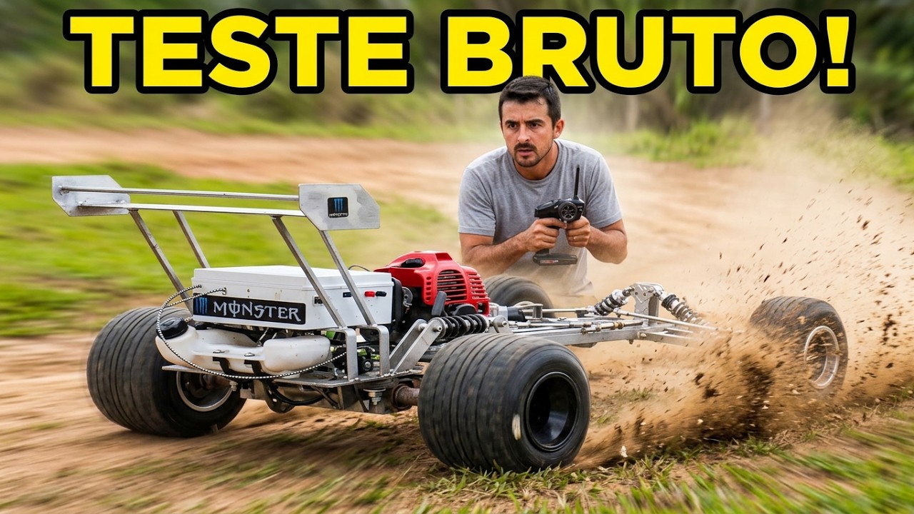 RC HOMEMADE / Automodelo Caseiro 1/2 escala