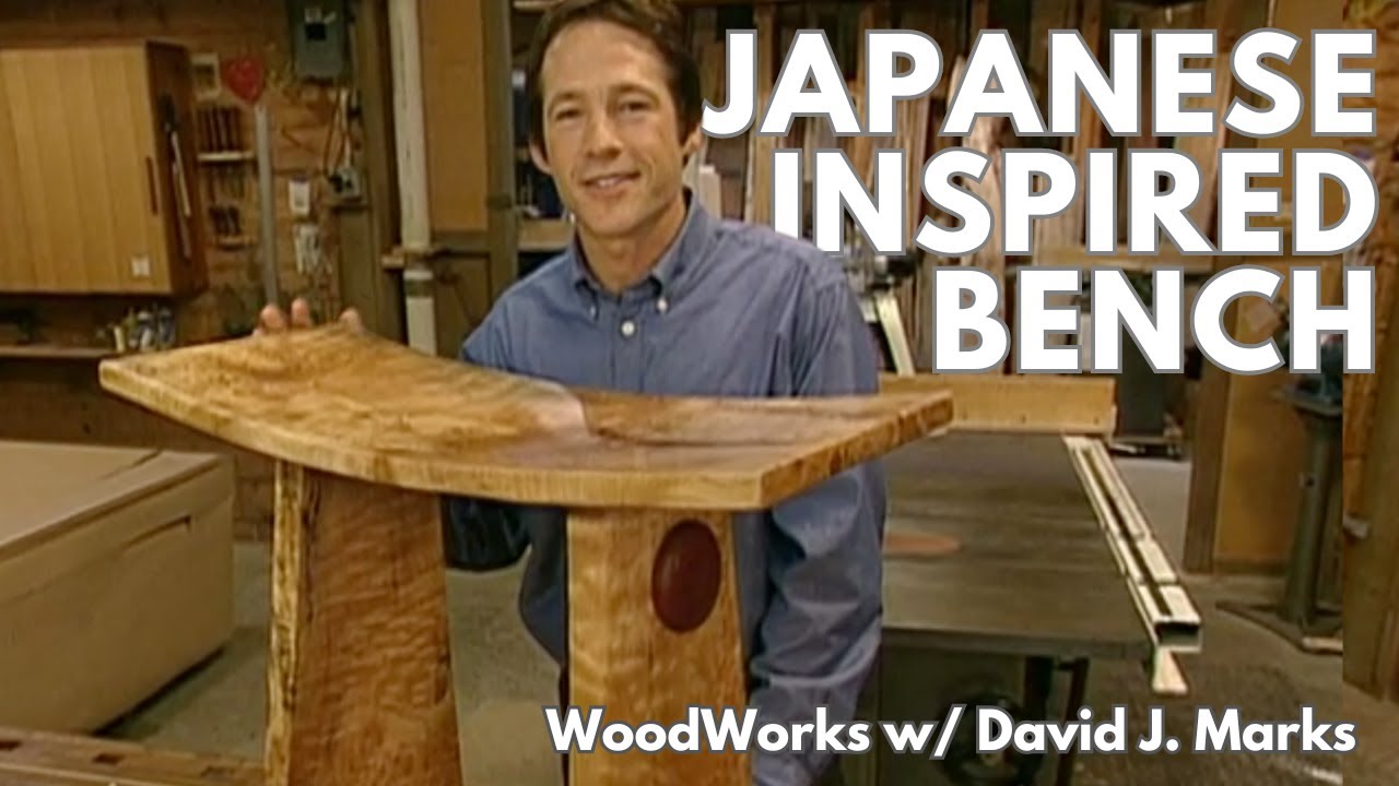 Building a Japanese-Inspired Sitting Bench | WoodWorks with David J. Marks, Ep. 8